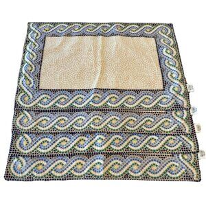 Pottery Barn Mosaic Placemats - Set of 4